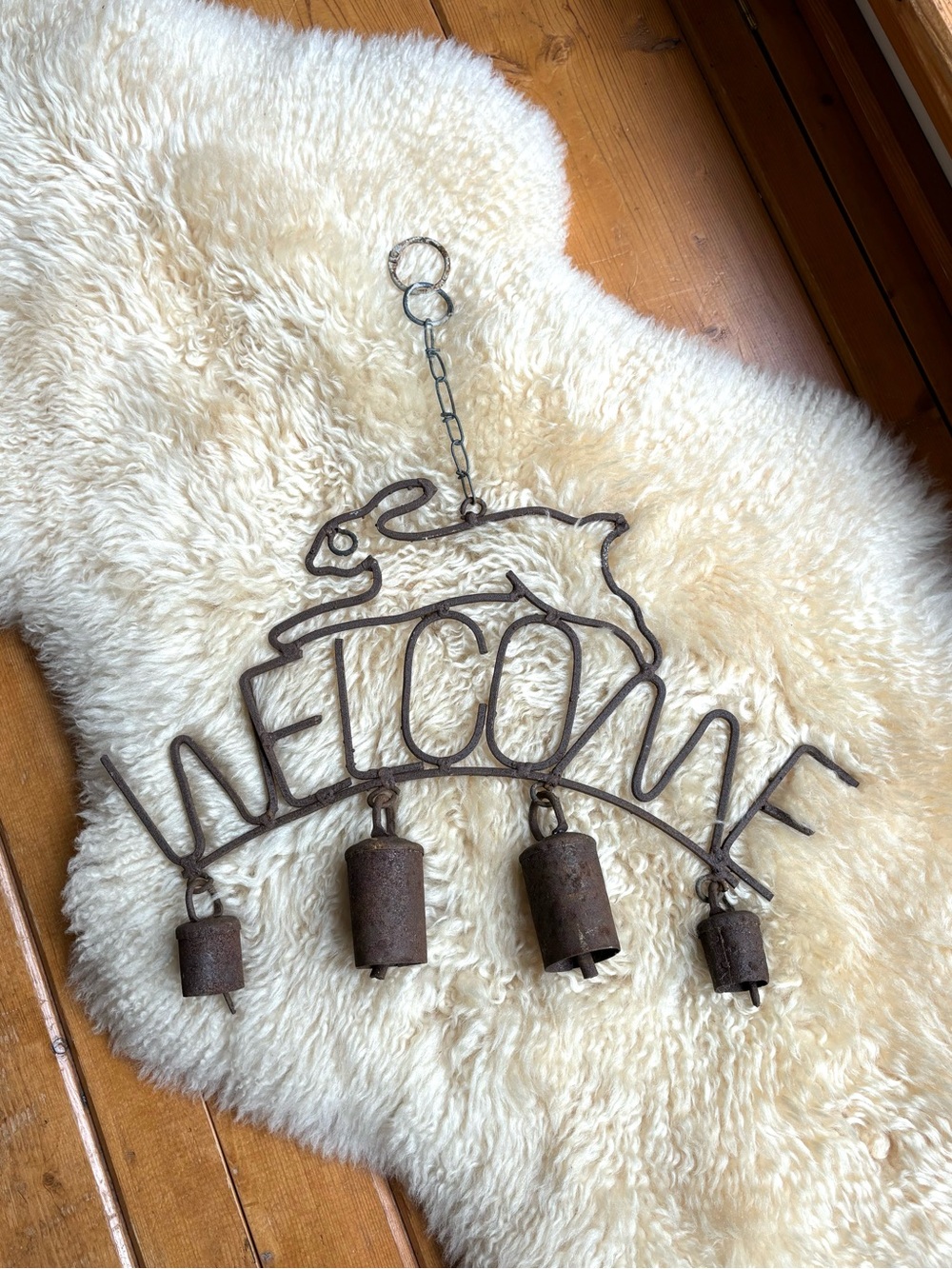 Vintage Bunny Wind Chime